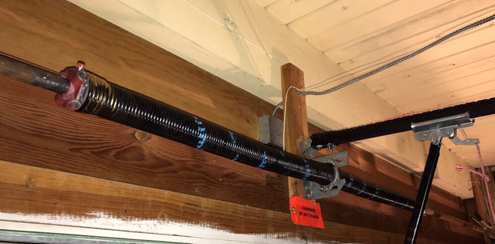 Torsion garage door spring Racine County